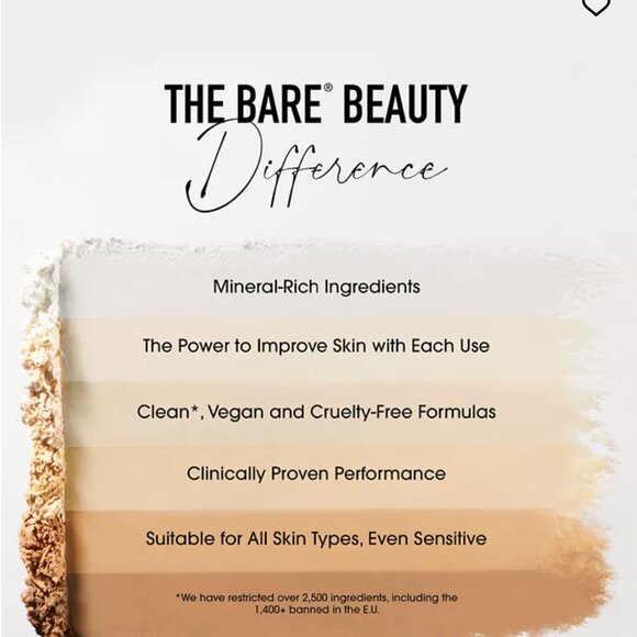 bareMinerals Original 3pc Get Started Kit:Foundation+2 Mini's w/Brush*~ Fair NIB - Picture 13 of 15